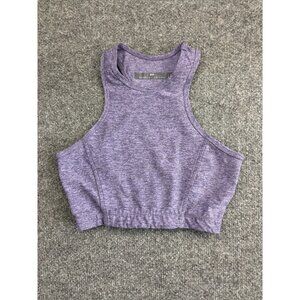 Outdoor Voices Athena Crop Top Women's XS Purple Sports Bra Athletic